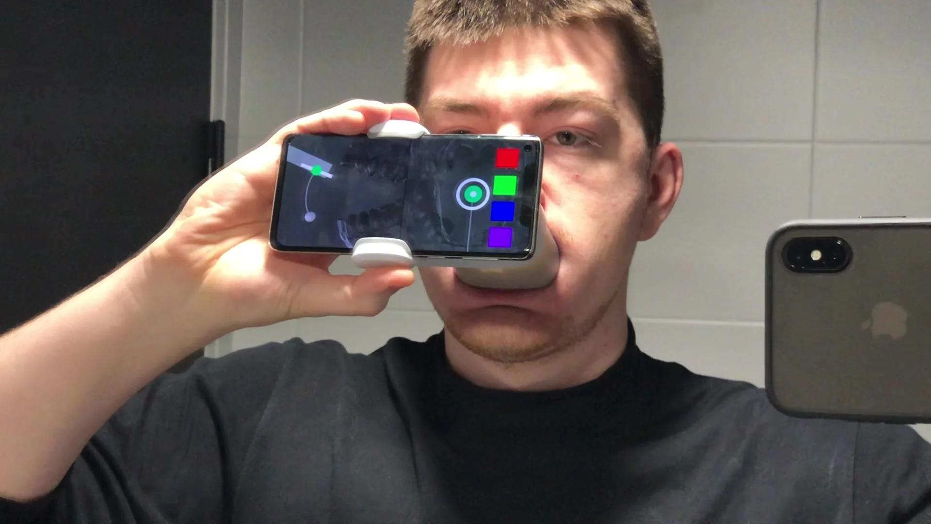 Haptic feedback timing and position sequence